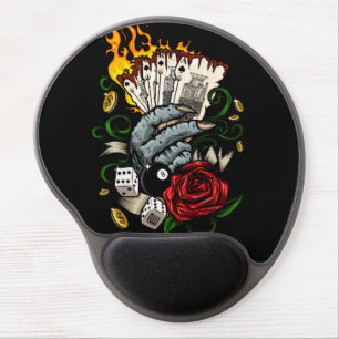 Hand Of Cards Gel Mouse Pad