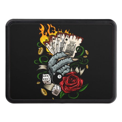 Hand Of Cards Hitch Cover