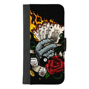Hand Of Cards iPhone 8/7 Plus Wallet Case