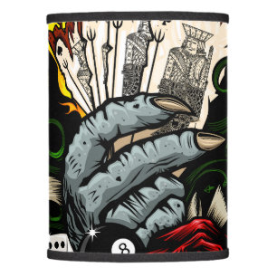 Hand Of Cards Lamp Shade
