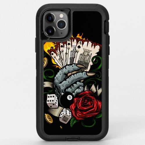 Hand Of Cards OtterBox Defender iPhone 11 Pro Max Case