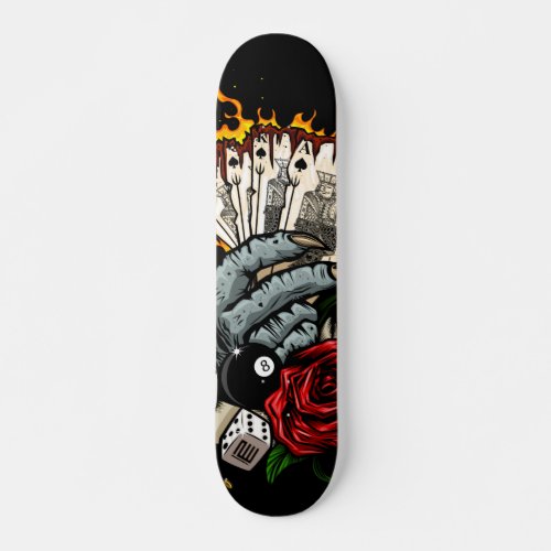 Hand Of Cards Skateboard