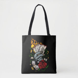 Hand Of Cards Tote Bag