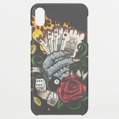 Hand Of Cards iPhone XS Max Case