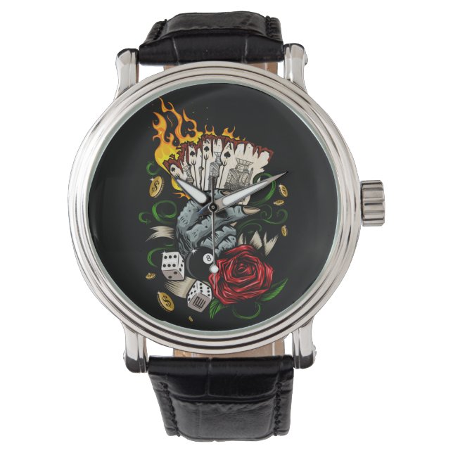 Hand Of Cards Watch (Front)