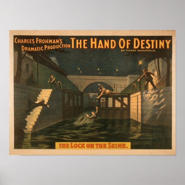 Hand of Destiny "The Lock on the Seine River" Poster (Front)