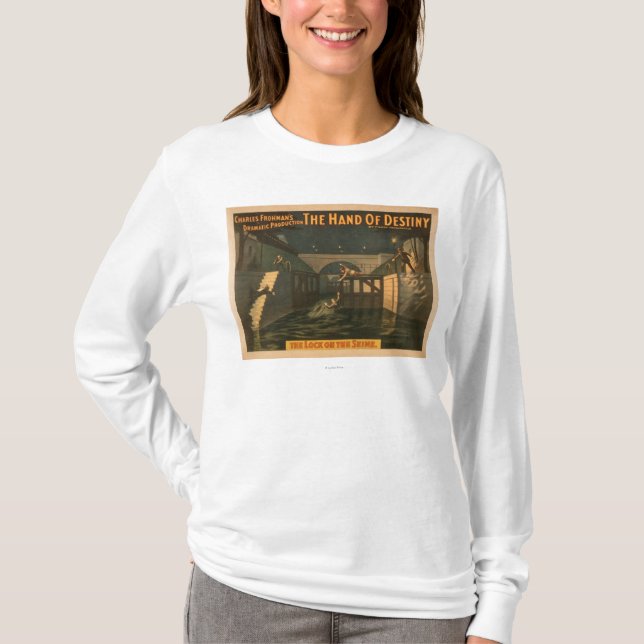 Hand of Destiny "The Lock on the Seine River" T-Shirt (Front)
