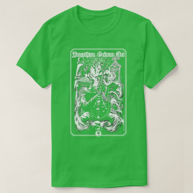 Hand of Doom Grimm m metal stoner rock guitar heav T-Shirt (Design Front)