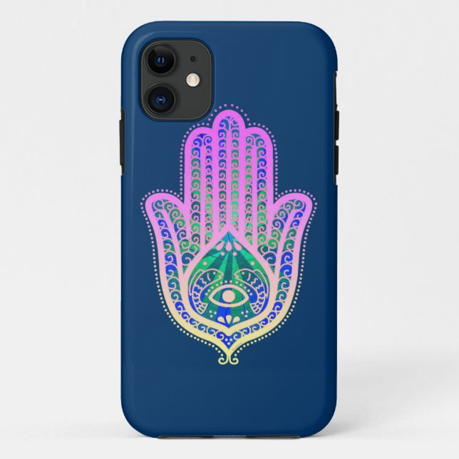 Hand of Fatima Case-Mate iPhone Case (Back)