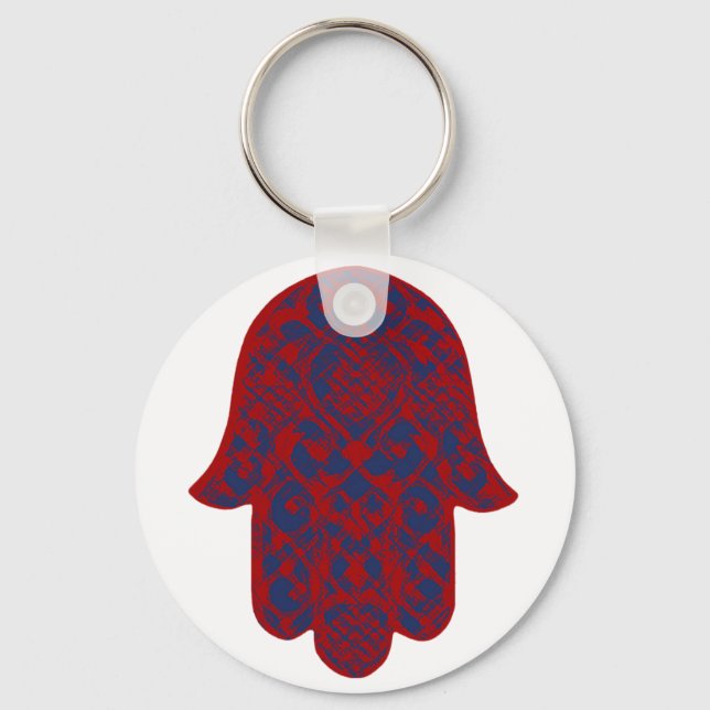 Hand of Fatima Keychain (Front)