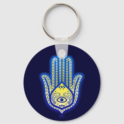 Hand of Fatima Keychain