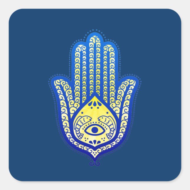 Hand of Fatima Square Sticker (Front)