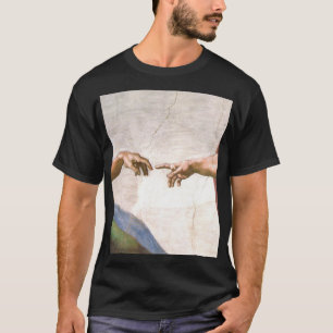 Hand of God by Michelangelo T-Shirt