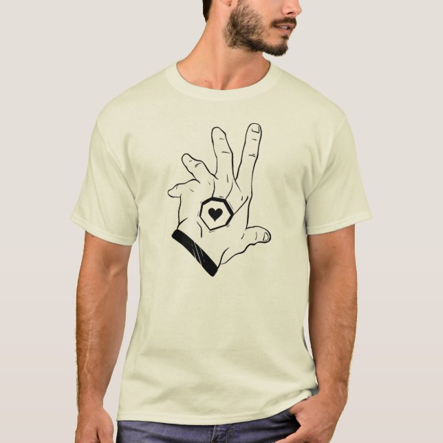 Hand of love T-Shirt (Front)