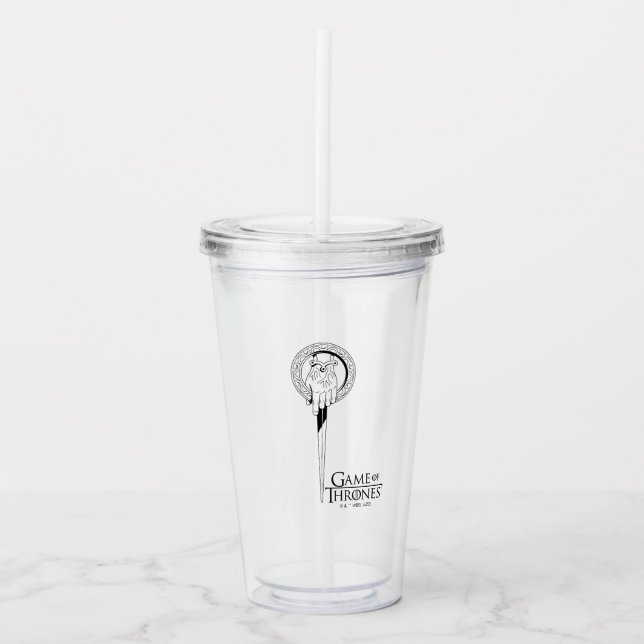 Hand of the King Icon Acrylic Tumbler (Front)