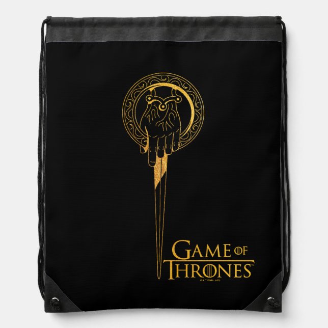 Hand of the King Icon Drawstring Bag (Front)