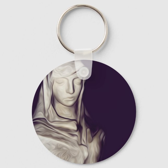 hand on heart keychain (Front)