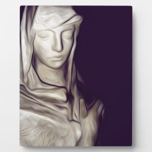 hand on heart plaque