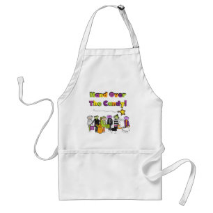 Hand Over the Candy Halloween Tshirts and Gifts Adult Apron