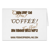 Hand Over the Coffee (Front Horizontal)