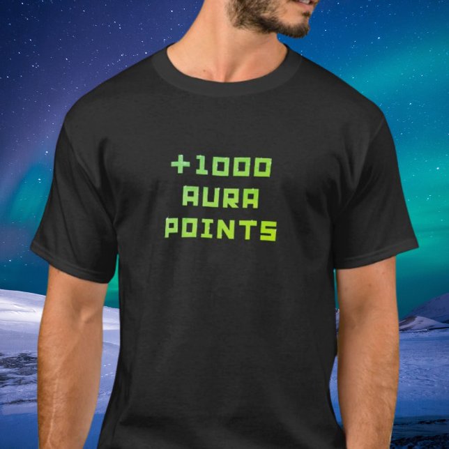 Hand-painted + 1000 Aura points  T-Shirt (Creator Uploaded)