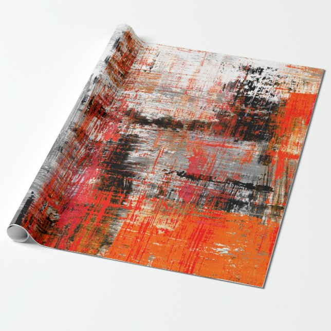  hand painted abstract backgroundabstract,art,oil, wrapping paper (Unrolled)