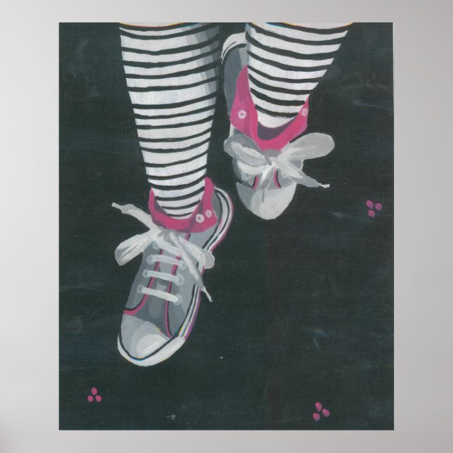 Hand Painted Art Print Wall MURAL Poster Painting (Front)