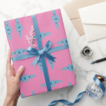 Hand Painted Blue Ginger Jar Wrapping Paper<br><div class="desc">Original Art by Dawne
 
My Hand Painted Blue and White Ginger Jars!     Blue and white is never out of style or out of season.  Love it!

 
 Thanks for being a patron of the arts.
 Dawne,  Mon Petit Bijou</div>