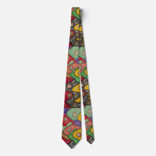 Hand painted by me impression on to the item art neck tie
