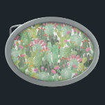 Hand Painted Cactus: Desert Green Belt Buckle<br><div class="desc">watercolor hand painted cactus. green mexico desert. seamless pattern.
Desert cacti watercolor dream. Oasis of seamless charm.
Watercolor cactus and desert pattern. Arizona vibes.
cactus,  watercolor,  prickly,  pattern,  western,  mexico,  illustration,  southwest,  painting,  textile,  summer,  flower,  desert,  texture,  decor,  paper,  nature,  spring,  white,  floral</div>