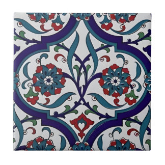 hand painted ceramic contemporary floral motifs ti tile