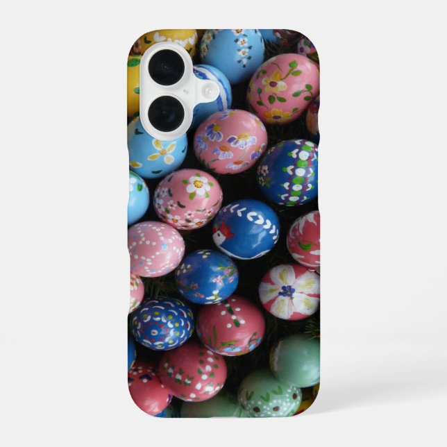 Hand-Painted Eggs Iphone Case (Back)