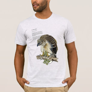 Hand-Painted Endangered Philippine Eagle T-Shirt