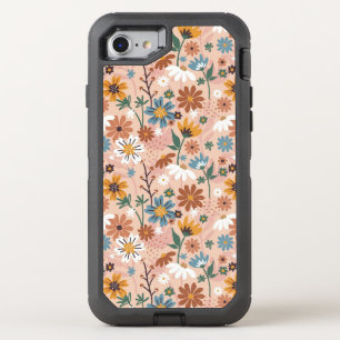 Hand Painted Floral Pattern-23136 OtterBox Defender iPhone SE/8/7 Case