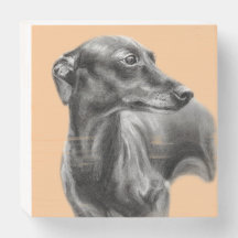 Hand painted Greyhound