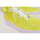 Hand Painted Iridescent Nike Air Force 1 Mids (Detail)