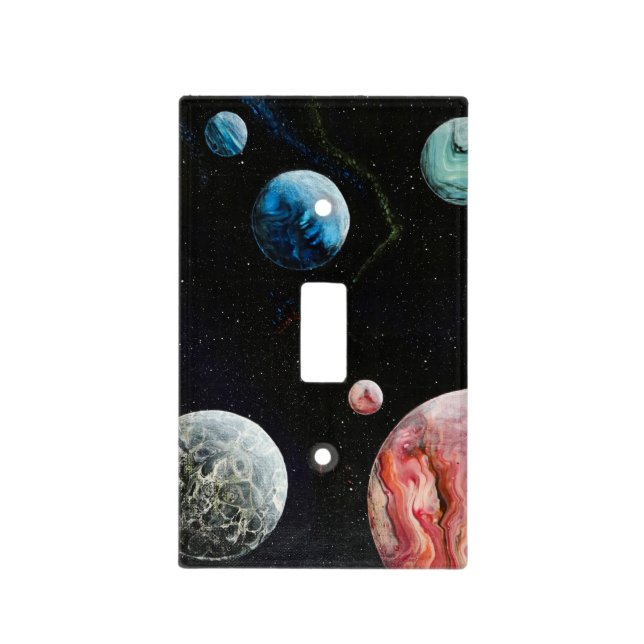 Hand-painted light switch cover (Front)