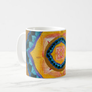 Hand painted mandala 325 ml  Classic White Mug
