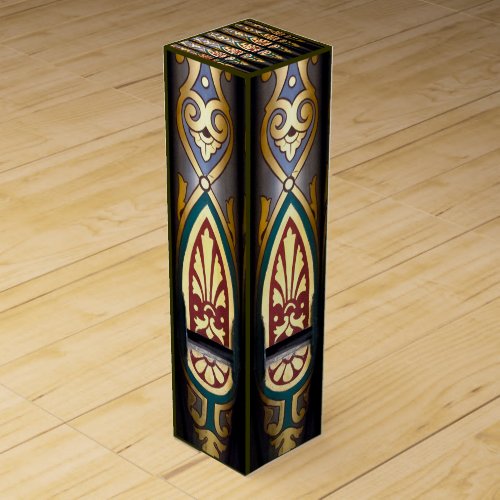 Hand_painted organ pipes wine gift box