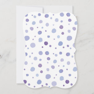 hand painted polka dots