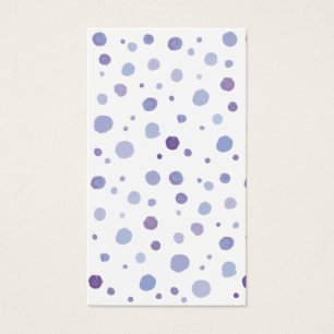 hand painted polka dots