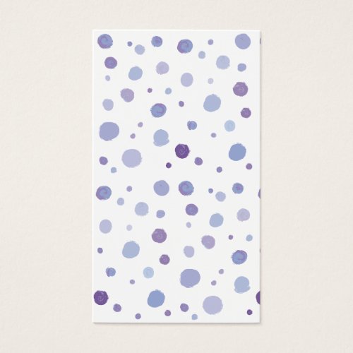 hand painted polka dots