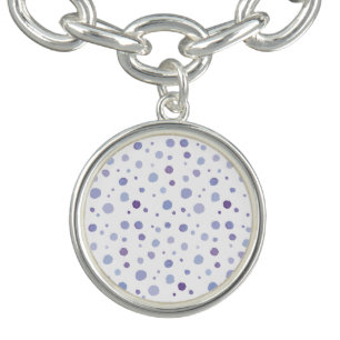 hand painted polka dots bracelet