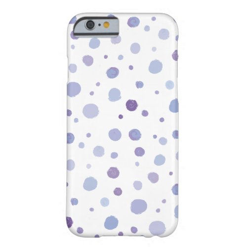 hand painted polka dots barely there iPhone 6 case