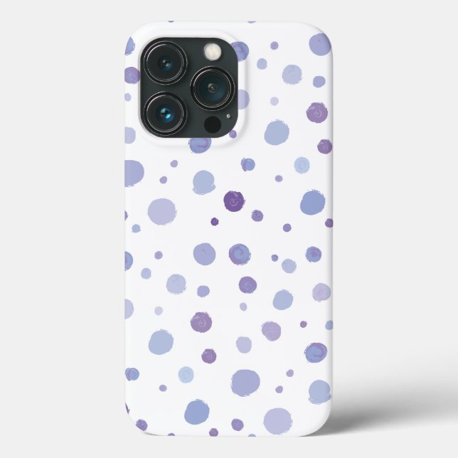 hand painted polka dots Case-Mate iPhone case (Back)