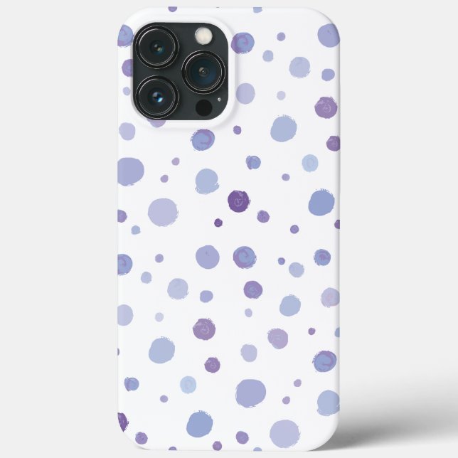 hand painted polka dots Case-Mate iPhone case (Back)