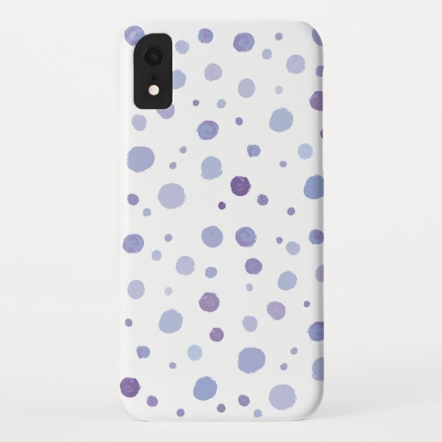 hand painted polka dots Case-Mate iPhone case (Back)