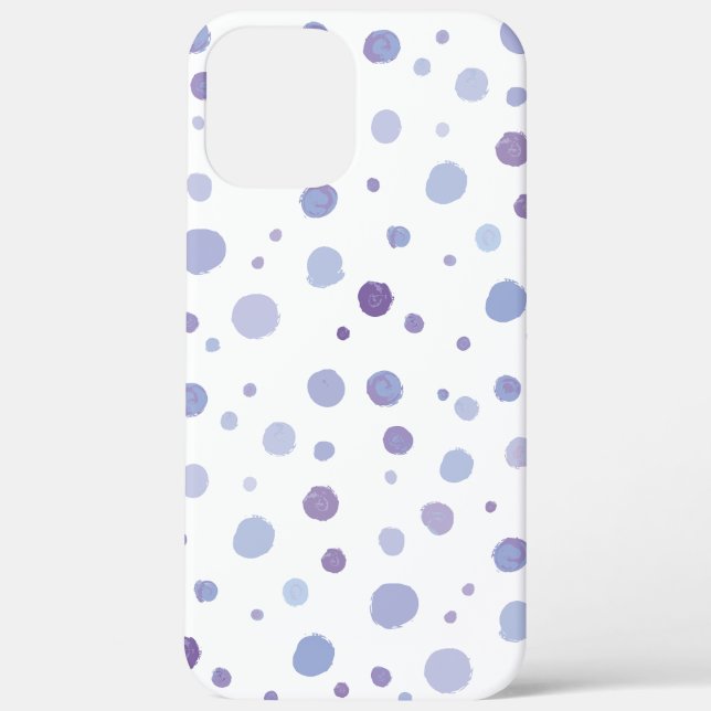 hand painted polka dots Case-Mate iPhone case (Back)