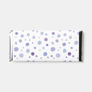 hand painted polka dots hershey bar favors