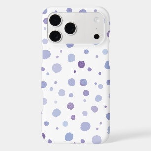 hand painted polka dots iPhone 17 pro max case
